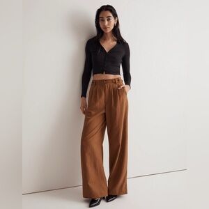 Madewell Harlow pant acorn color size 6